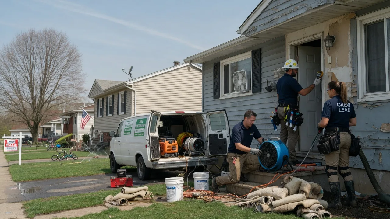 Flood Cleanup in Wolcott, NY near me