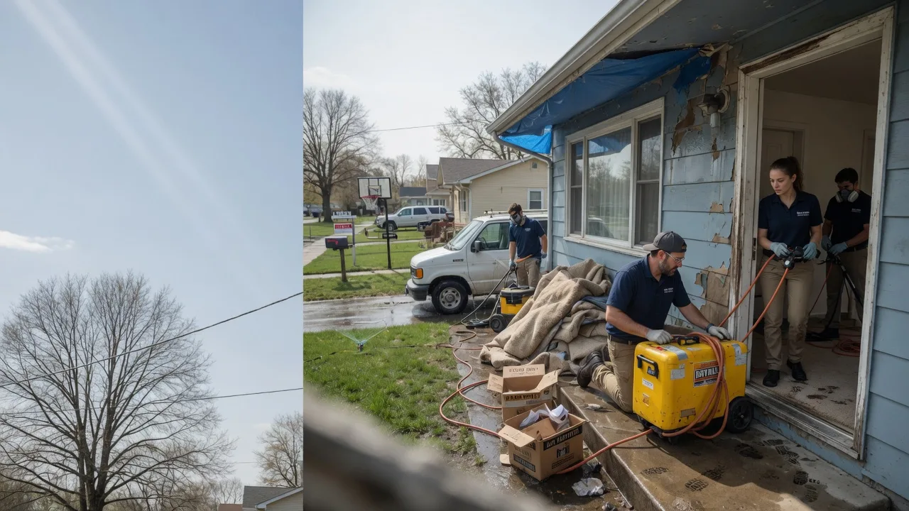 Basement Flood Cleanup in Wolcott, NY near me